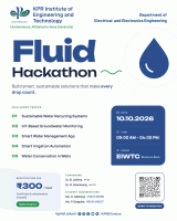 Fluid Hackathon 2026 Hackathon Poster